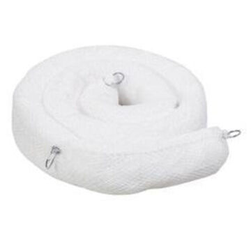 Rampe absorbante d'huile, 5 pouce de diamètre, 10 pied lg, 7.5 gal, remplissage en mélange de poly/filet en polyester