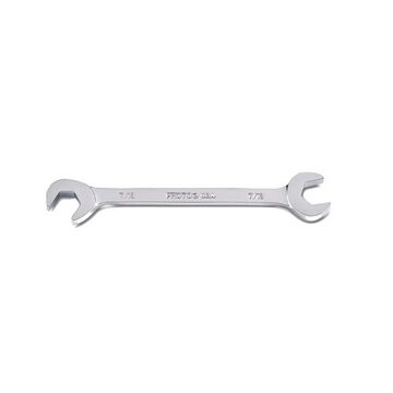Angle Wrench, 7/16 in, Open End, 12 Points, 5 in lg