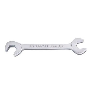 Angle Wrench, 5/8 in, Open End, 12 Points, 6 in lg
