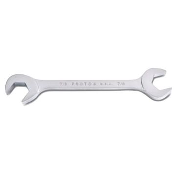 Angle Wrench, 7/8 in, Open End, 12 Points, 8 in lg