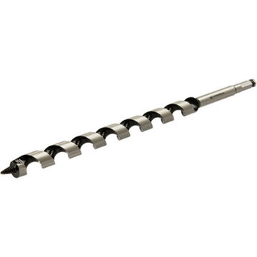 Extreme Utility Auger Bit, 7/8 in, 13/16 in hardware dia, 18 in lg, 12.9 in Flute lg, 7/16 in Dia Shank, Hollow Center