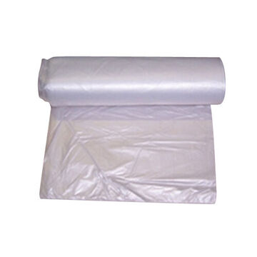 Bag, 36 in lg, 30 in wd, 3 mil thk, Polyethylene, Clear