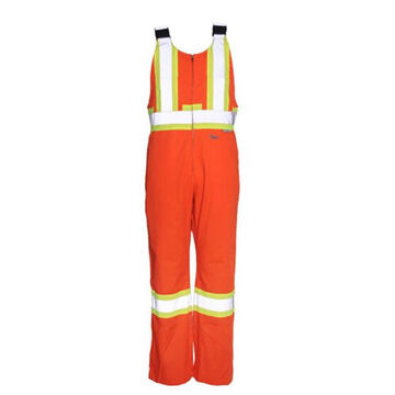 High Visibility Bib Overall, S, Orange