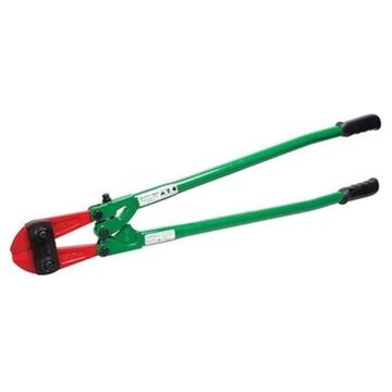Heavy Duty Bolt Cutter, 3/4 in at RB85, 3/8 in at RC40, Rubber Grip Handle, Forged Steel Blade