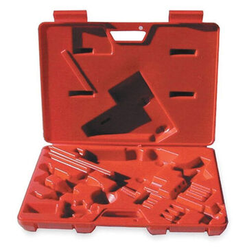 Blow Molded Case, 20 in Overall wd, 16 in dp, 3 in ht, Plastic