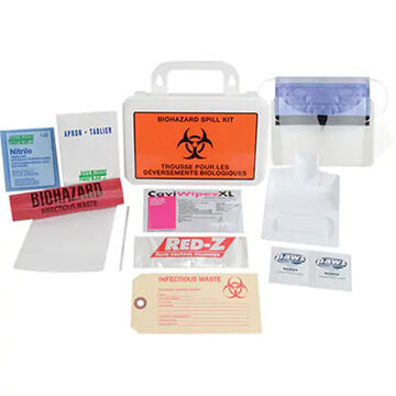 Clean-Up Biohazard Spill Kit, Case