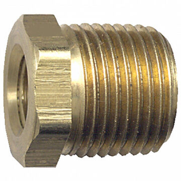 Bushing, 3/4 x 1/2 in, Brass