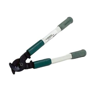 Heavy Duty Cable Cutter, 350 kcmil, 17-1/2 in oal, Fiberglass with non-slip rubber grips, Copper, Aluminum