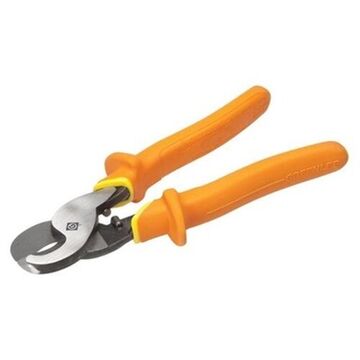 Insulated High Leverage Cable Cutter, Dual color insulation provides added safety