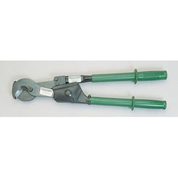 Ratchet Cable Cutter, 1500 kcmil, 27-1/2 in oal, 2 in, Copper, Aluminum