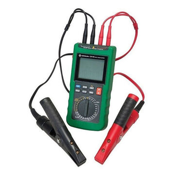 Cable Length Meter, 199.99 milliohms to 1999.9 ohms in 5 ranges, Battery, 18, 16, 14, 12, 10, 8, 6, 4, 2, 1/0, 2/0, 3/0, 4/0 Wire, 4-1/2 digit LCD