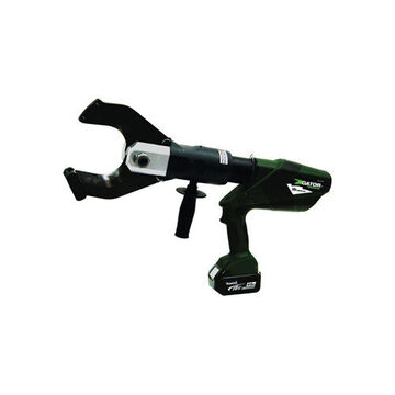 Scissor Style Cutter Cable Cutter, 4 in, 120 VAC, Lithium lon, 4 Ah