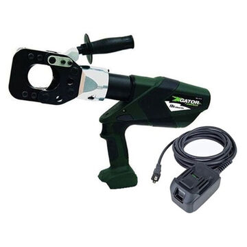 Guillotine Style Cutter Cable Cutter, 2.16 in, 120 VAC, Lithium lon