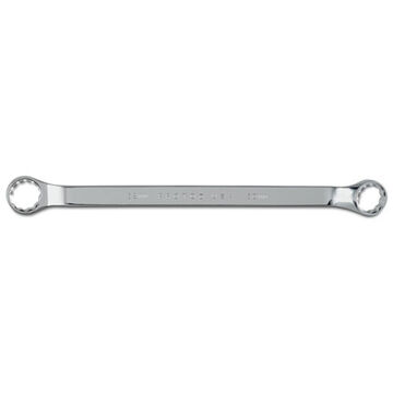 Offset Double Box Wrench, 30 x 32 mm, Double Box End, 12 Points, 17-13/64 in lg, 7.5 Deg