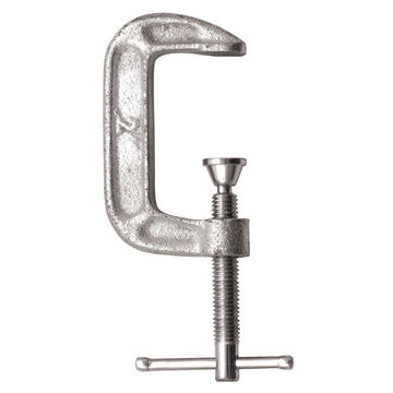 Light duty Drop Forged C-Clamp, 1-1/2 in Throat dp, 2 in, 2 in