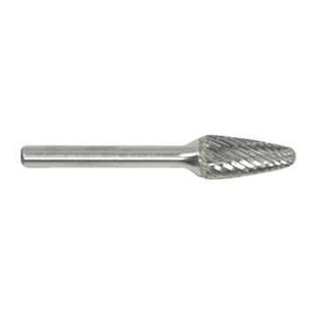 Fraise en carbure à coupe unique, cylindrique, diamètre de fraise 3/8 pouce, fraise 3/4 pouce lg, SA-3