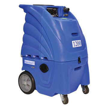 Box Style Carpet Extractor, 12 gal, 100 psi, 120 VAC, Rotational Molded Polyethylene