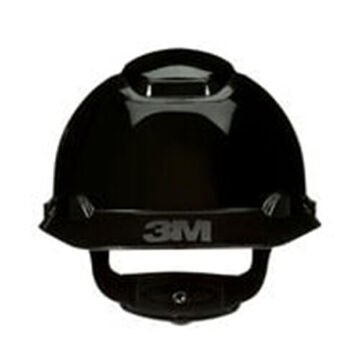 Hard Hat Vented Ratchet Cap Style, Black, Hdpe, 4 Point Ratchet, Class G, E, C