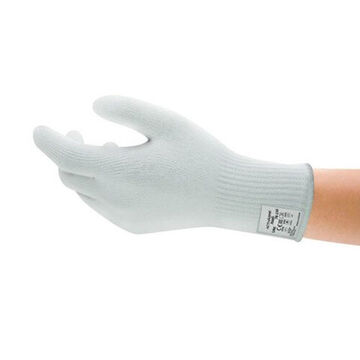 Gants pour temps froid, universels, paume en polyester, blancs