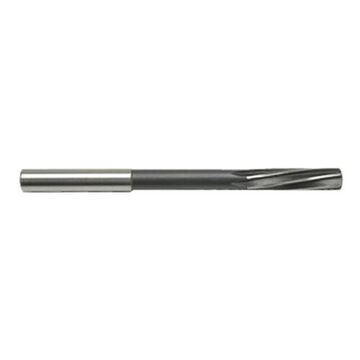 End Chucking Reamer, 0.375 in dia, 133 mm lg, Straight, Spiral