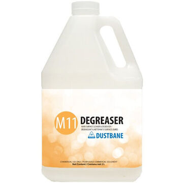 Hard Surface Cleaner Degreaser, 2 l Container, Bottle, Mild, Orange, Liquid