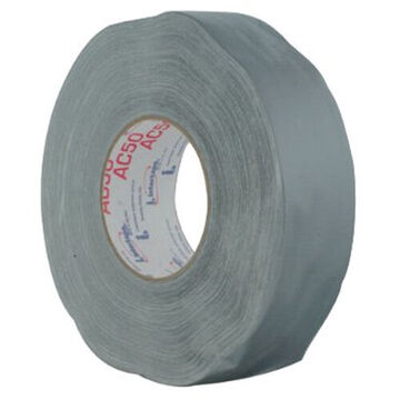 General Grade Cloth/Duct Tape, 54.8 m lg, 72 mm wd, 10 mil thk, Silver