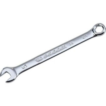 Combination Wrench, 3.2 in, 6 Points, 3-1/32 in lg, 15 deg