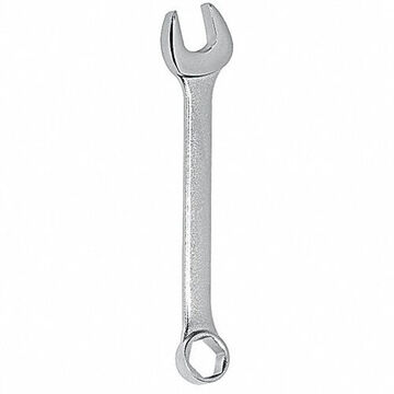 Combination Wrench, 1/8 in, Standard, 6 Points, 2-7/8 in lg, 15 deg