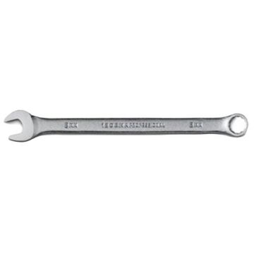 Wrench Combination, 8 Mm, Standard, 12 Points, 5-3/8 In Lg, 15 Deg