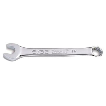 Combination Wrench, 9/32 in, Standard, 12 Points, 3-3/8 in lg, 15 deg