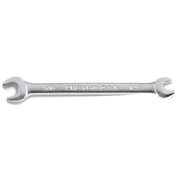 Double End Combination Wrench, 5/16 in, Non-Ratcheting, 12 Points, 3-1/2 in lg, 15 deg