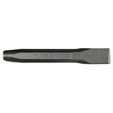 Cold Chisel, 1-3/16 in Tip, Straight, 1 in Stock, Hex, 8-1/4 in lg