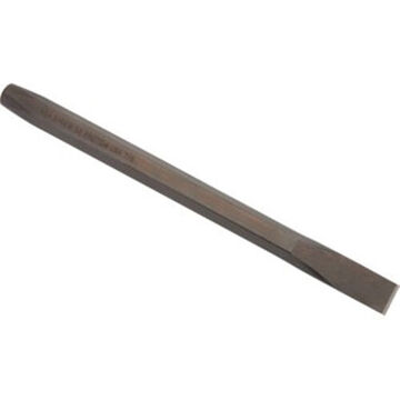 Cold Chisel, 7/8 in Tip, Straight, 3/4 in Stock, Hex, 12 in lg