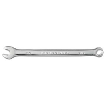 Anti-Slip Design Combination Wrench, 5/16 in, Spline, 12 Points, 5-3/8 in lg, 15 deg