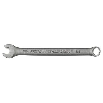 Anti-Slip Design Combination Wrench, 3/8 in, Spline, 12 Points, 6 in lg, 15 deg