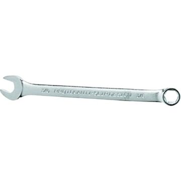 Double End Hex Combination Wrench, 3/8 in, Non-Ratcheting, 6 Points, 6-1/4 in lg, 15 deg