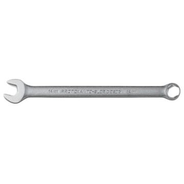 Wrench Anti-slip Design Combination, 14 Mm, Non-ratcheting, 6 Points, 8-5/8 In Lg, 15 Deg
