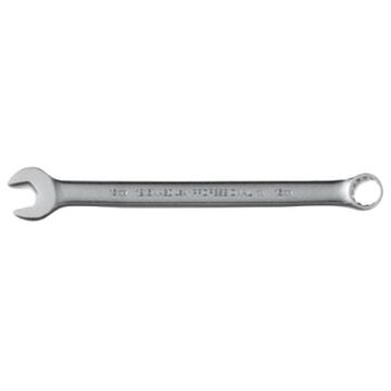 Wrench Corrosion Resistant Combination, 15 Mm, Non-ratcheting, 12 Points, 9-5/32 In Lg, 15 Deg
