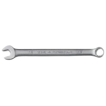 Wrench Anti-slip Design, Double End Combination, 1/2 In, Non-ratcheting, 12 Points, 8 In Lg, 15 Deg