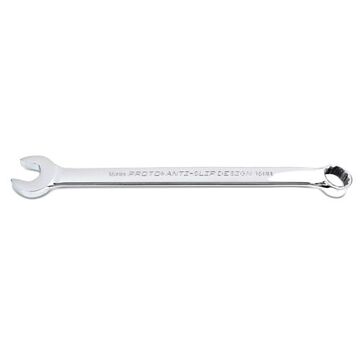 Double End Combination Wrench, 16 mm, Non-Ratcheting, 12 Points, 242.4 mm lg, 15 deg
