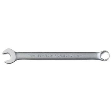 Wrench Anti-slip Design Combination, 16 Mm, Non-ratcheting, 6 Points, 9-13/32 In Lg, 15 Deg