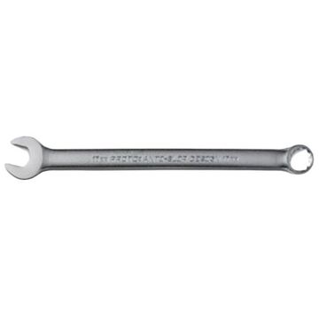 Wrench Anti-slip Combination, 17 Mm, Non-ratcheting, 12 Points, 10-1/8 In Lg, 15 Deg