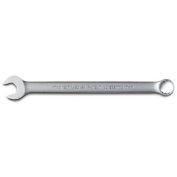 Wrench Anti-slip Design Combination, 17 Mm, Non-ratcheting, 6 Points, 10-1/8 In Lg, 15 Deg