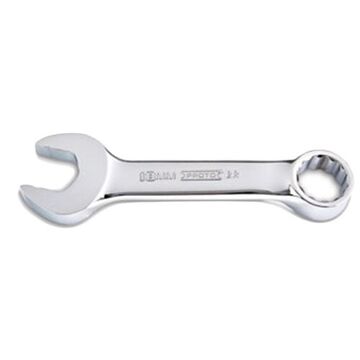 Tether-Ready Combination Wrench, 18 mm, Non-Ratcheting, 12 Points, 5-1/4 in lg, 15 deg
