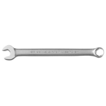 Wrench Anti-slip Design Combination, 18 Mm, Non-ratcheting, 6 Points, 10-1/2 In Lg, 15 Deg