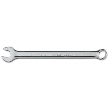 Anti-Slip Design Combination Wrench, 19 mm, Spline, 12 Points, 280.2 mm lg, 15 deg