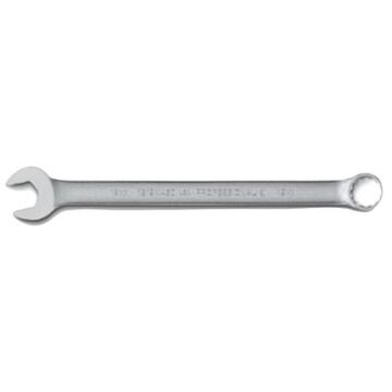 Wrench Tether-ready Combination, 19 Mm, Non-ratcheting, 12 Points, 11-1/32 In Lg, 15 Deg