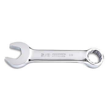 Corrosion Resistant, Anti-Slip Combination Wrench, 5/8 in, 12 Points, 4-7/8 in lg, 15 deg