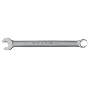 Wrench Corrosion Resistant, Anti-slip Combination, 21 Mm, 12 Points, 11-13/16 In Lg, 15 Deg