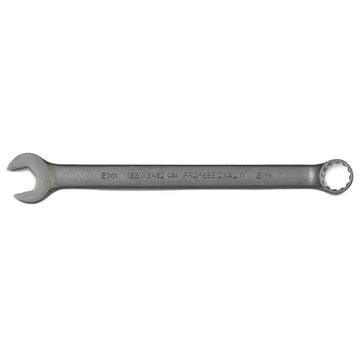 Corrosion Resistant, Anti-Slip Combination Wrench, 21 mm, 12 Points, 11-13/16 in lg, 15 deg